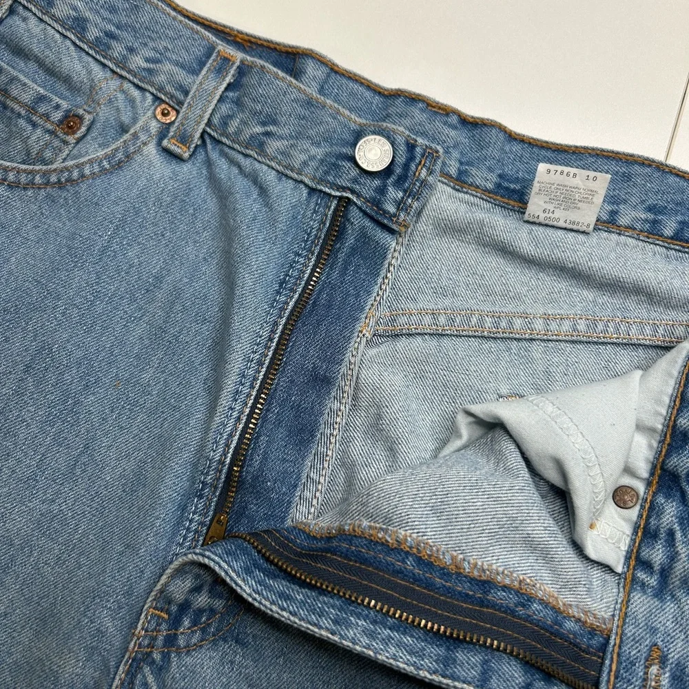 VTG‎ Levi's 550 Jeans Mens 33x30 (Tag 36x30) Loose Relaxed Tapered USA Y2K Denim